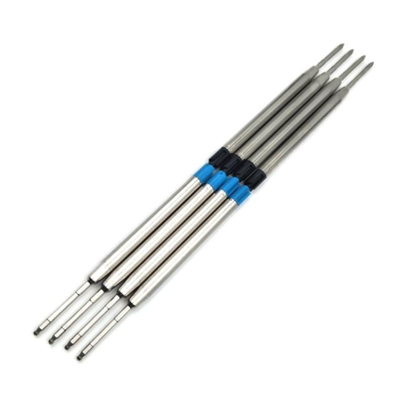 10Pcs Ball Points Pens Refills Metal Ballpoint Pen Refills, Replaceable Refills