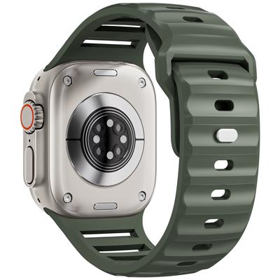 Sportarmbänder für Smart Watch Ultra 2 Band Herren 49 mm 46 mm 45 mm 44 mm 42 mm, Silikon-Ersatzarmband für Watch Series 10 9 8 7 SE 6 5 4 3 2 1