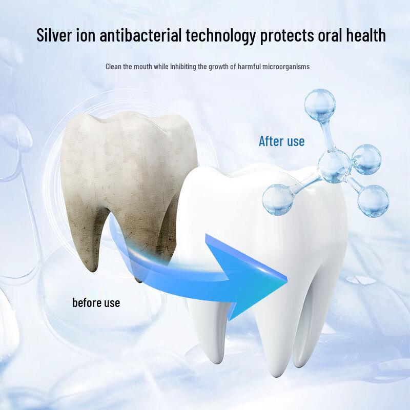 Liubizhi Silver Ion Soft Bristle Toothbrush 2-Pack