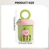 2 In 1 Draining and Preservation Basket Fruit Handle Leakproof Forks Salad Storage