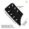 3-8 Inch Kitchen Knife Sheath Black Plastic Knife Covers Knife Blade Protector Cover Edge Guards Case Kitchen Accessory