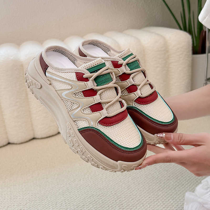 Fashion Lace-up Autumn Women's Boot Shoes For Gym New In Ladies Boots Sports Tennis For Women Gym Sneakers Luxery Basctt Trend