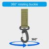 4Pcs Tactically Hanging Buckles Fastener Hook Carabiner Keychains Buckles Clip Nylon Webbing Belt Carabiner Easy to Use
