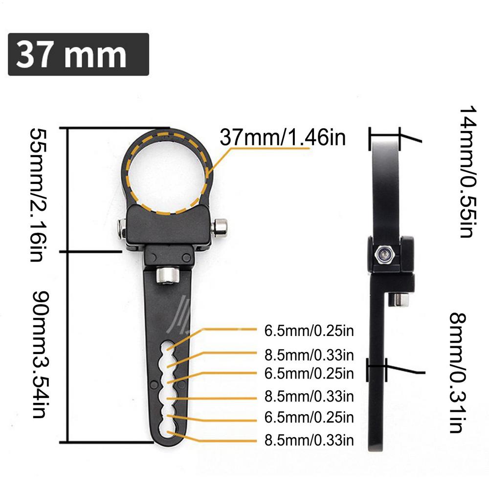 Mounting Brackets For LED Lights LED Light Mounting Bracket 2 Pieces Roll Cage Holder Adjustable Car Accessories Heavy Duty Tube белый