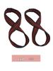 Figure 8 Weightlifting Straps: Non-Slip Wrist Wraps for Deadlifts, Pull-Ups, and Exercise Support