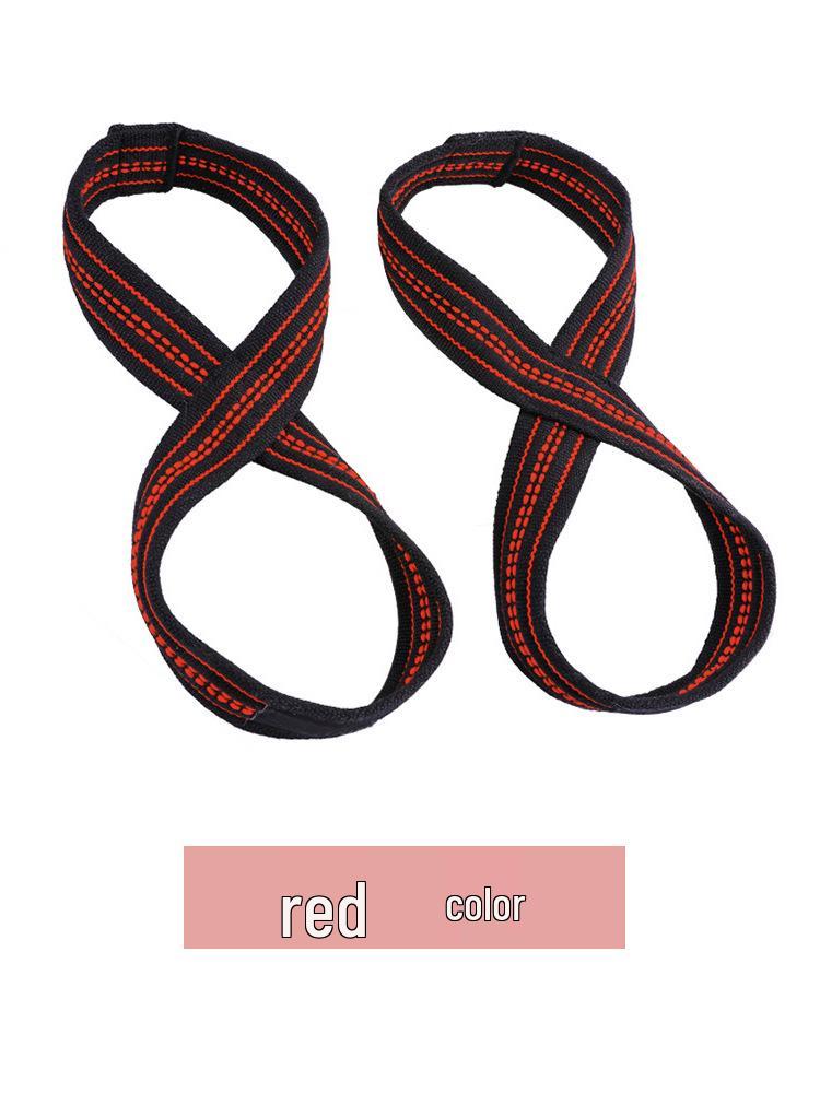 Figure 8 Weightlifting Straps: Non-Slip Wrist Wraps for Deadlifts, Pull-Ups, and Exercise Support
