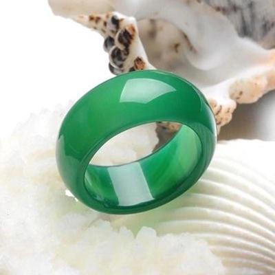 Ossidiana Howlite Corniola Sabbie Opale Unakite Anelli Dita Moda Pietra Naturale per Uomo e Donna AVE