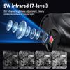 Night Vision Binoculars 7Level Infrared 10X Digital Zoom 800 Meters Darkness Vision Night Goggle 2.8inch Screen for Camping