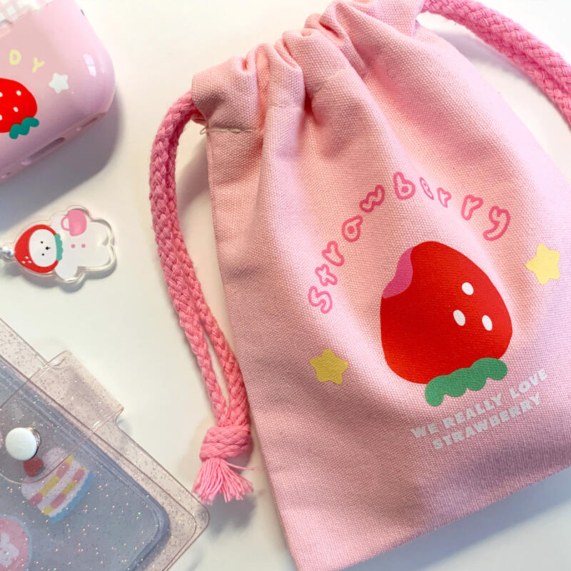 Strawberry Juice Pang Pang - Pink Pouch