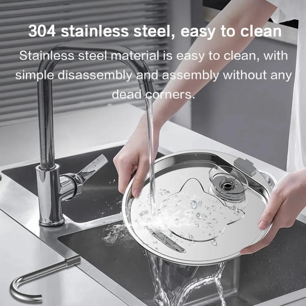 3.2L Pet Filtered Water Fountain Large Capacity Pet Water Fountain Filter  For Cat Dog