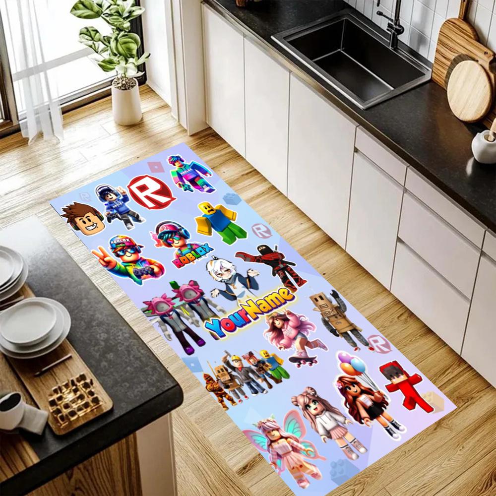 Roblox Customize Your Name Kitchen Rug Runner Rug Laundry Mat Hallway Entryway The Best Gift Choice
