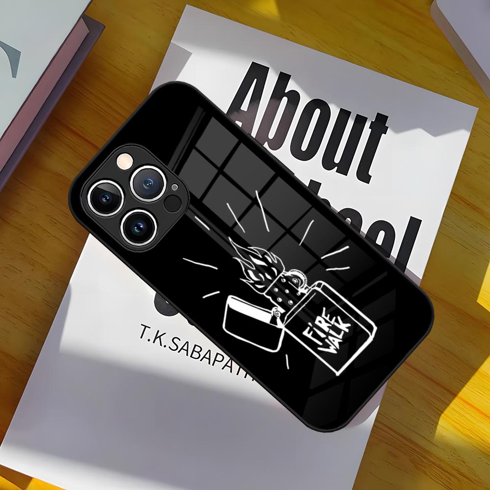 Caulfield Life Is Strange 2 Phone Case Tempered Glass Back Cover for iPhone 15 Pro Max 14 Pro 12 11 13 Mini X XR XS 8 7 Plus SE