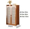 Large Capacity Narrow Vertical Shoe Cabinet for Entryway