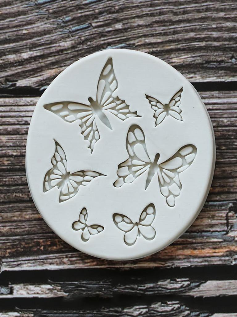 Butterfly Fondant Silicone Sugarcraft Wedding Cake Decorating Tools Resin Chocolate Molds For Baking