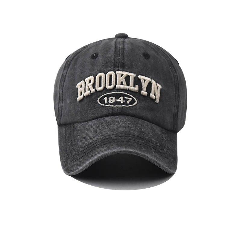 Neue Brooklyn Baumwolle Bestickte Baseballkappe Herren- und Damenhut Koreanische Version Hip-Hop Persönlichkeitskappe