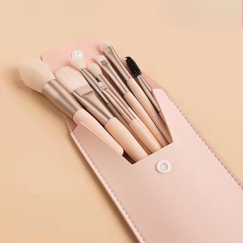 Soft Fluffy Makeup Brushes Set for Cosmetics Foundation Blush Powder Eyeshadow Kabuki Blending Makeup Brush Beauty Tool 8Pcs/Lot