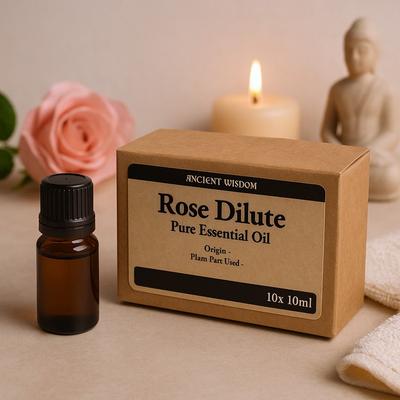 10ml Rose Dilute Essential Oil Unbranded Label