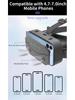 Qianhuan Magic Mirror 3D VR Glasses: Head-Mounted, Compatible with Large-Screen Mobile Phones for Movies & Games.