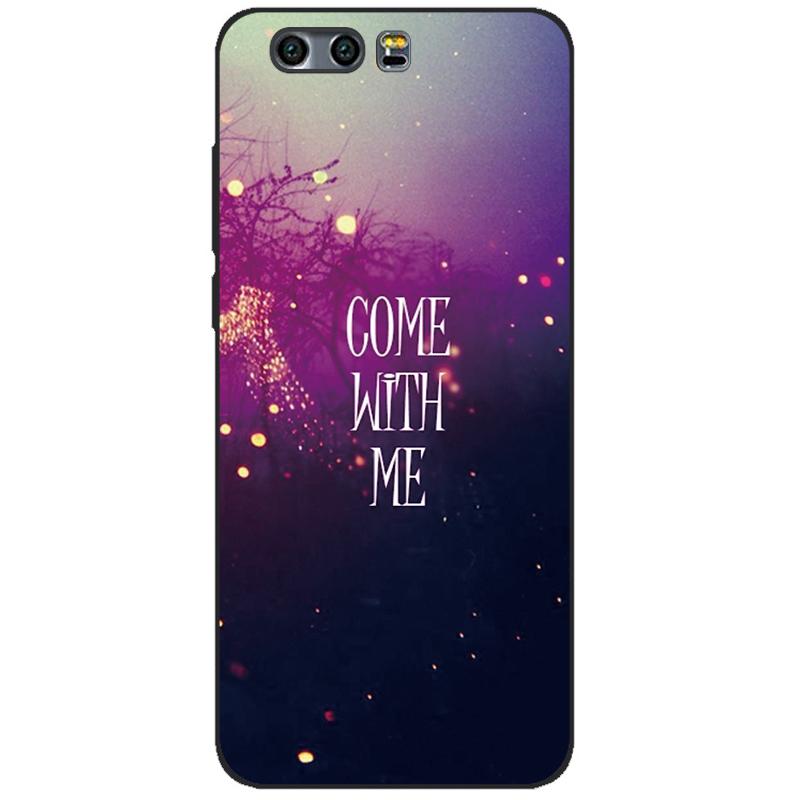 Fodral För Honor 9 Fodral Cover på Honor9 Honor 9 Telefonfodral För Huawei Honor 9 STF-L09 Fodral Silikon TPU Baksidesskydd Stötfångare 5.15"