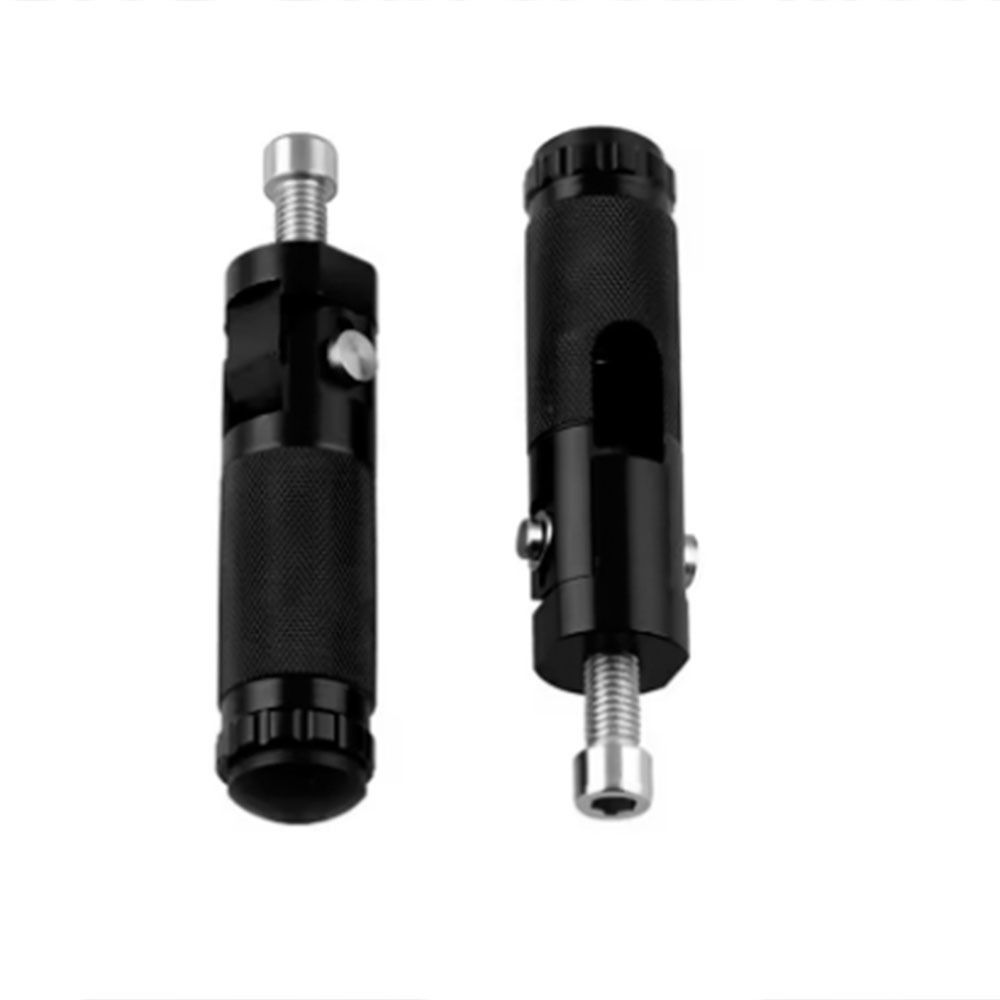 CNC Aluminum Motorcycle Footpegs Anti-Skid Universal Folding Footrests  Motorcycle Modified
