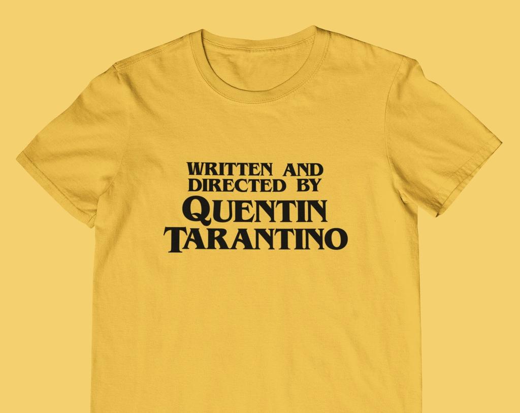 Napsal a režíroval Quentin Tarantino Unisex a Dámské tričko, Meme tričko, Tričko s filmy a filmem