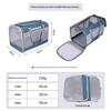 Ultra-Light Washable Large Capacity Pet Shoulder Hand Bag Durable Foldable Outdoor Fashion Breathable Portable Travel Bag