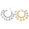 Ethnic Tribal Coin Tassels Anklet Chain for Women Foot Chain with Adjustable Length Accessories for Beach and Dance