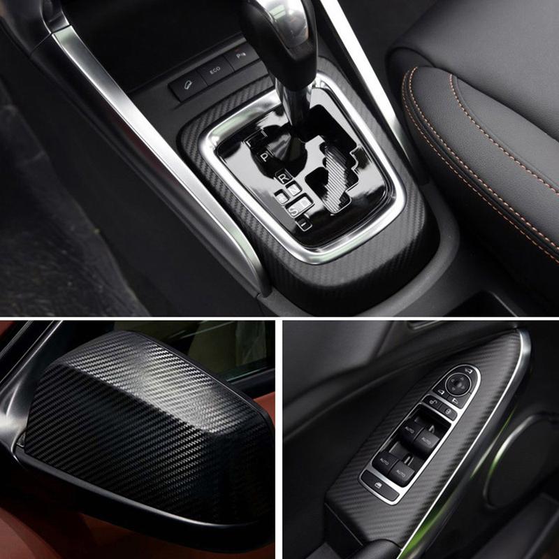 10/20/30*152cm Films For Car 3D Carbon Fiber Vinyl Vehicle Decal Sheet Roll Protective Stickers Auto Exterior Accessories