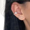Exquisite Heart Ear Cuff: No Piercing Needed, Versatile and Comfortable for Women 2024