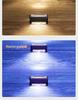 Waterproof Solar Outdoor Garden Fence, Courtyard, and Stair Step Lights