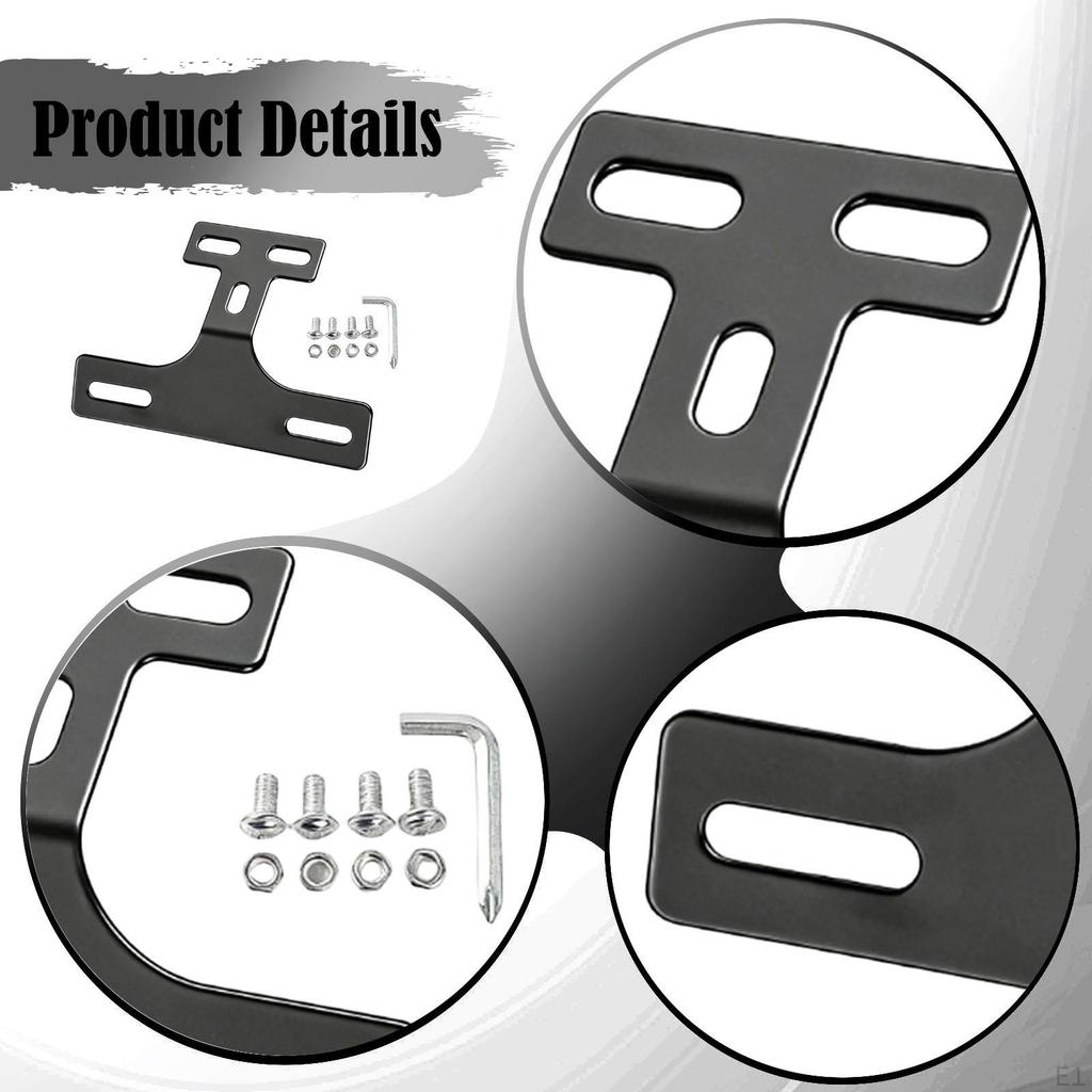 Bracket Taillight Mount Heavy Duty Long Term Use with Screws Electric Scooters Accessory Stable