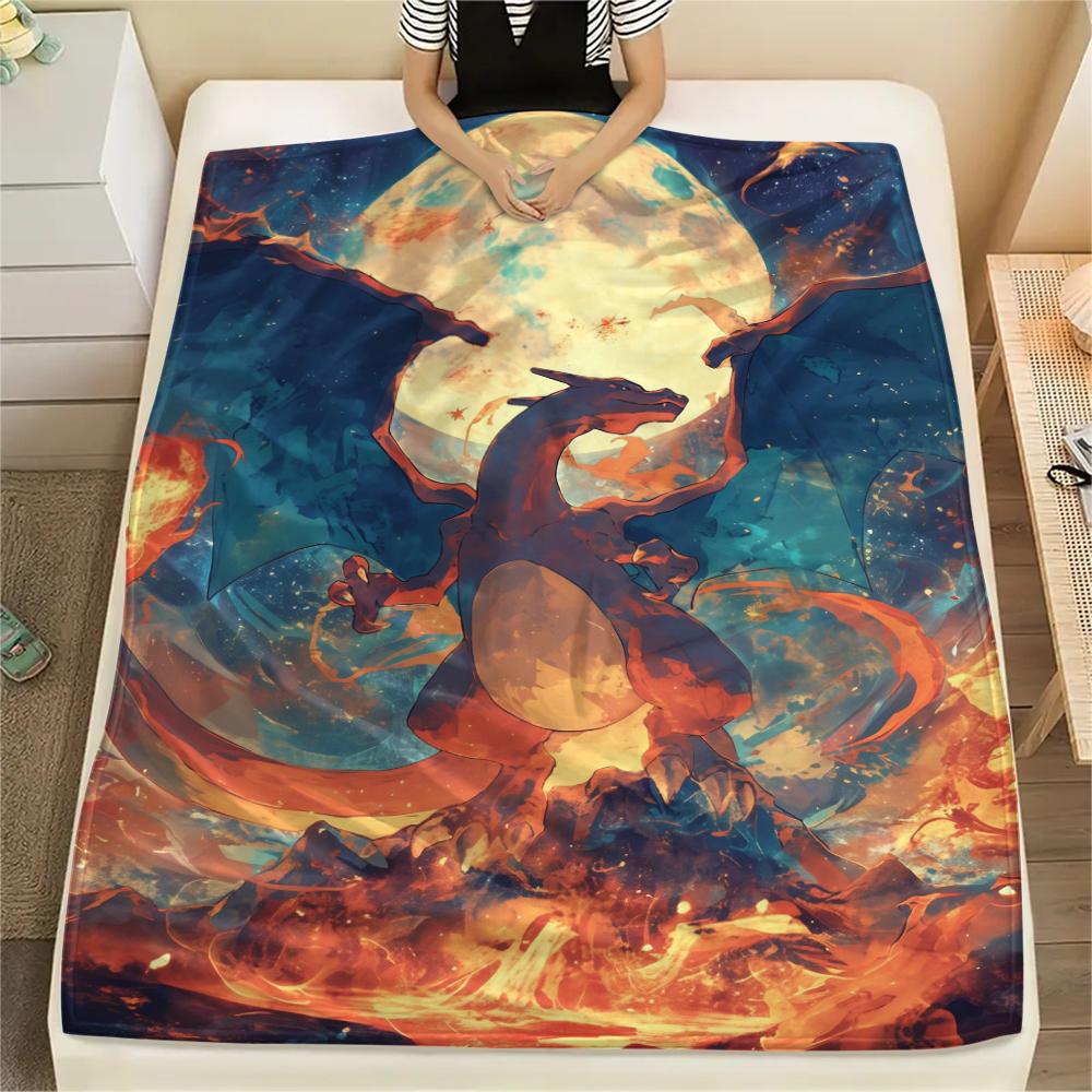 

Charmander Pokemon Blanket, Soft Throw for Bedroom Decor, Perfect Gift for Charmander Fans.chl 75x90cm