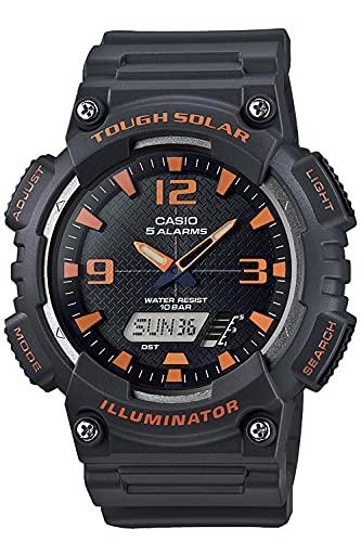 

Casio AQ-S810 Watch, Casio Collection, black / orange 1 piece
