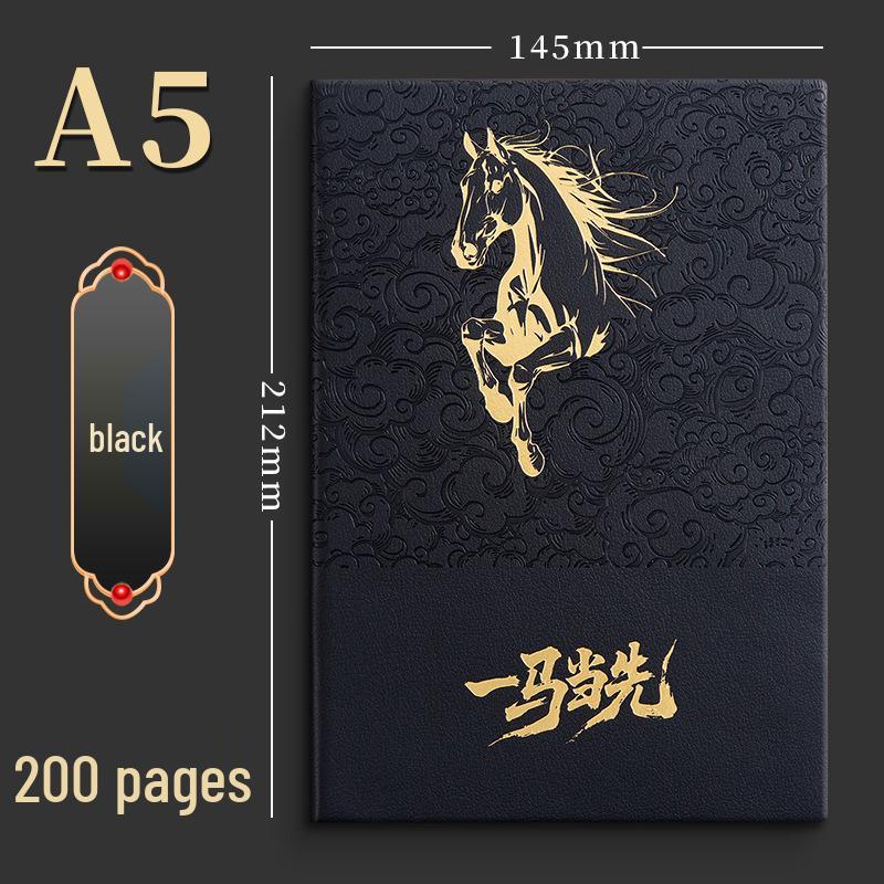 2026 Year of the Horse A5 Leather Business Journal Gift Set