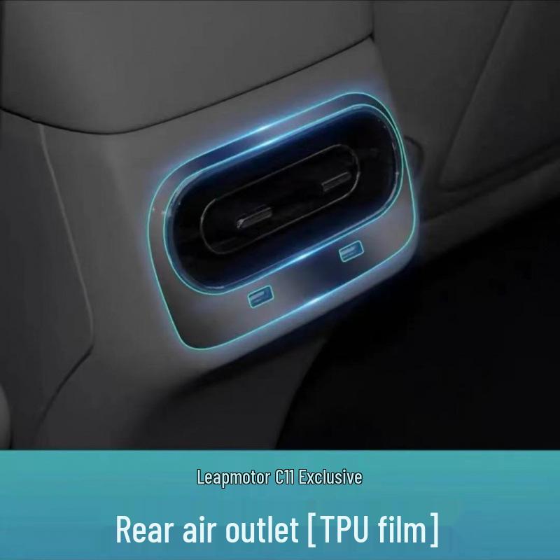 Leapmotor C11 Interior TPU Protective Dashboard & Gear Shift Film Kit