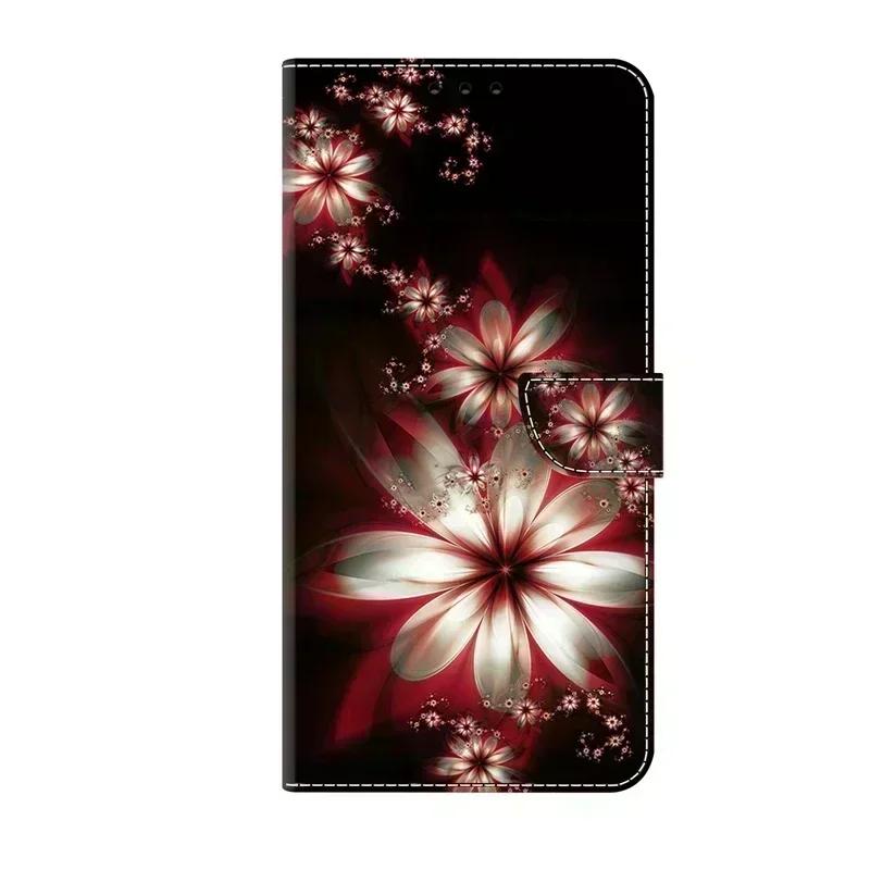 For Samsung S26 Ultra SM-S948B Case Painted Pattern Wallet Flip Cover On For Samsung Galaxy S26 Ultra S 26 S26+ Plus Case Fundas
