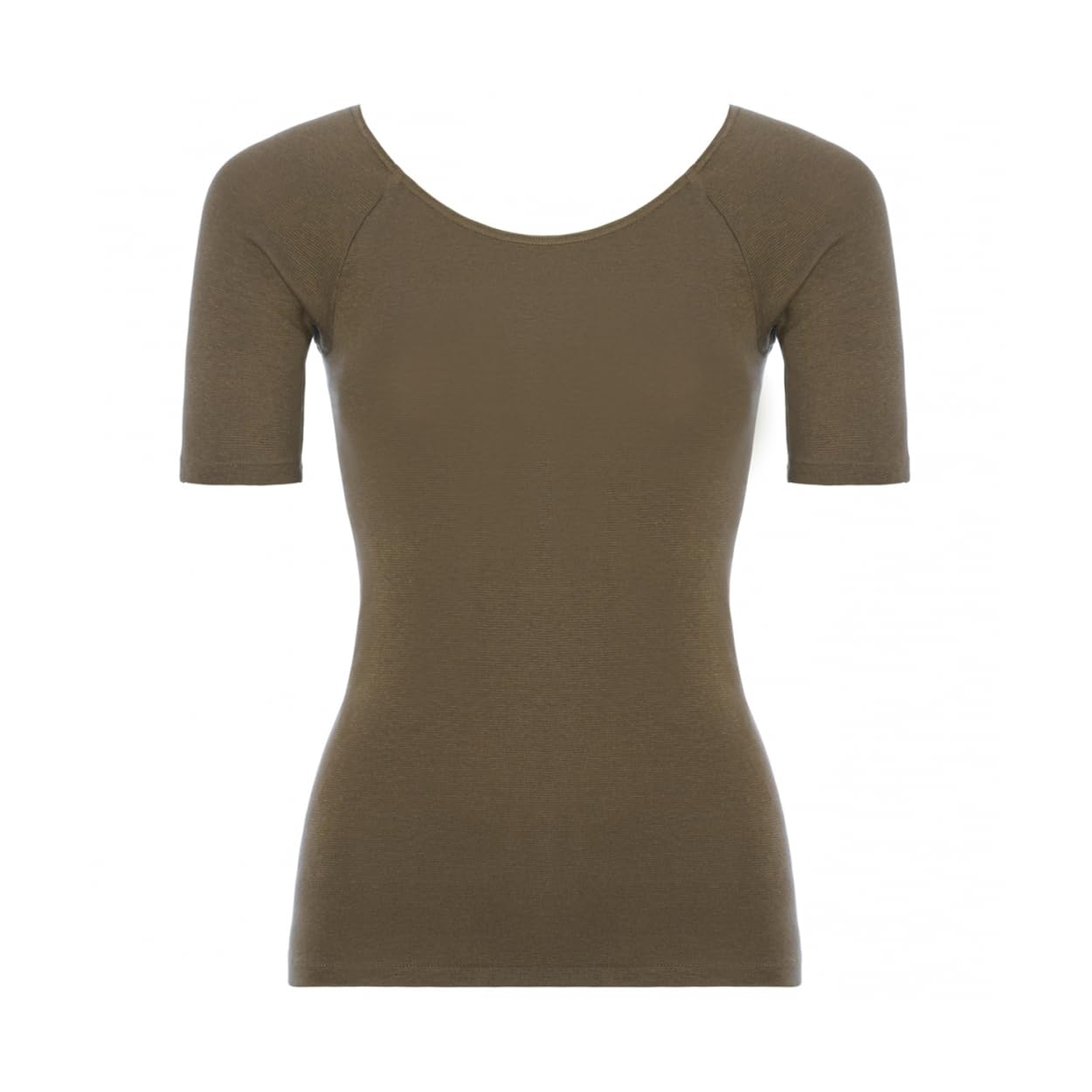 

Triumph Warm Fit Innerwear Sleeve Top 1050 Size M 5370, 3/4 (Green),