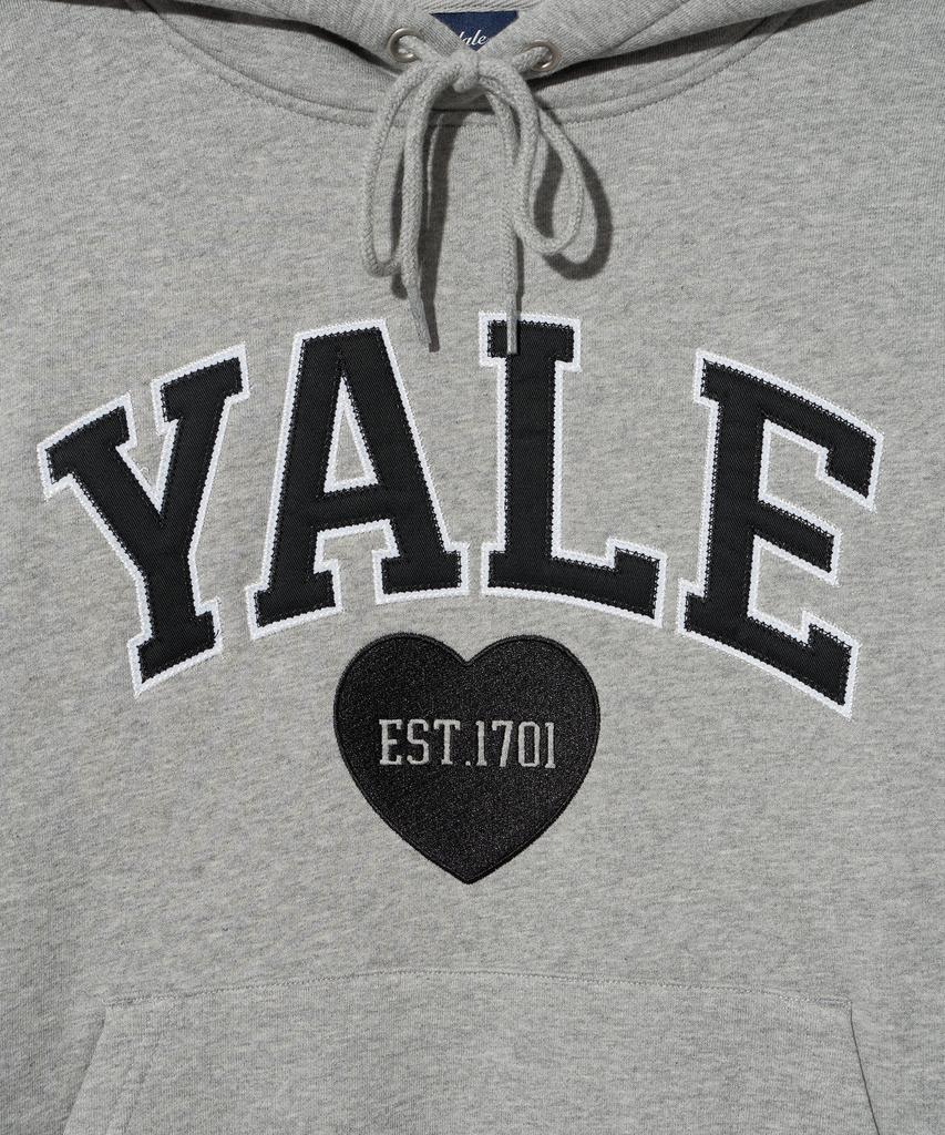 Heart Two-Tone Arch Hoodie_Gray