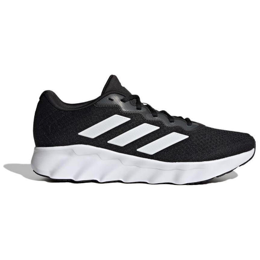New Adidas Switch Move Shock Absorbers Slip Resistant Abrasion Resistant Low top Casual Running Shoes Unisex Black White ID5253-XC