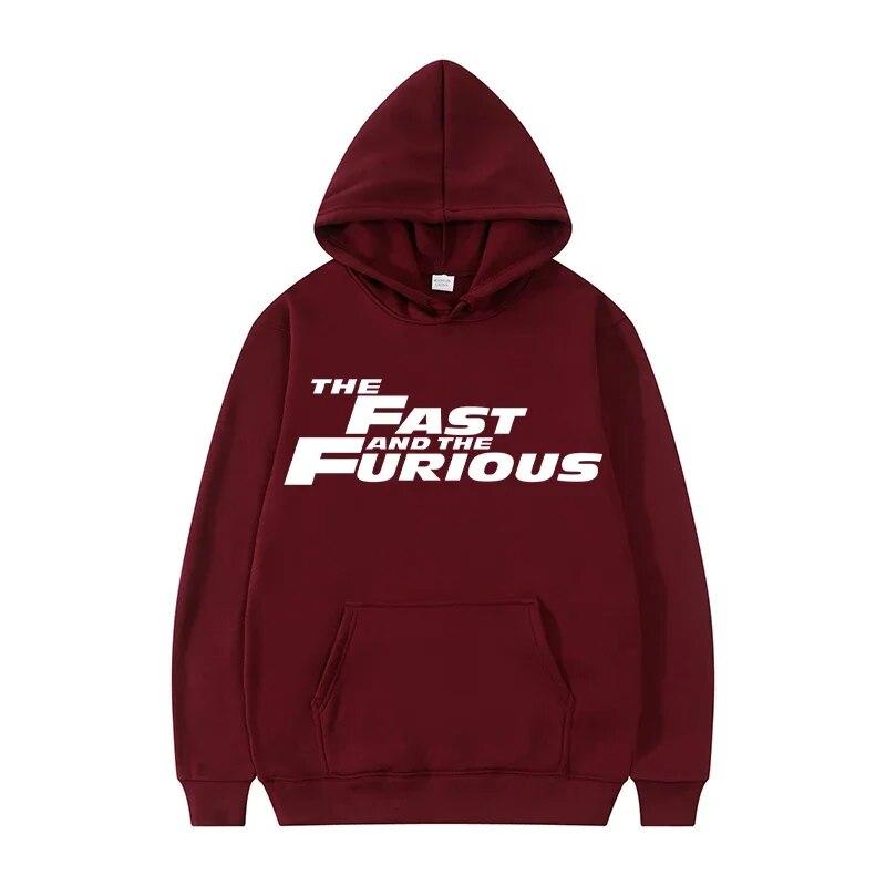The Furious Hoodies  Women Hoodie Fashion Letter Graphic Printed Sweatshirts Women Causal Harajuku Streetwear