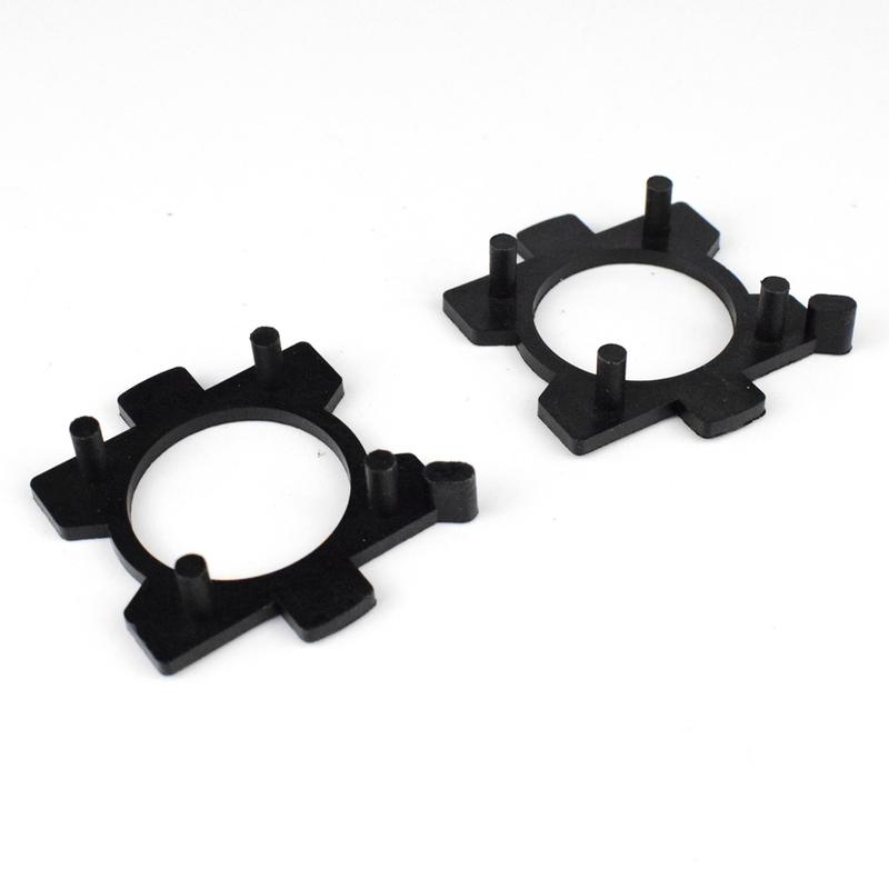 10PCS For Toyota Corolla Camry Headlight H7 Socket Led Adapter For Mazda Mitsubishi Auto Lamp Base Holder A111