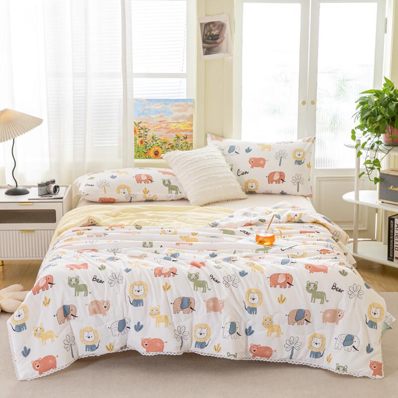 Carlo Time Summer Washed Polyester Cooling Quilt