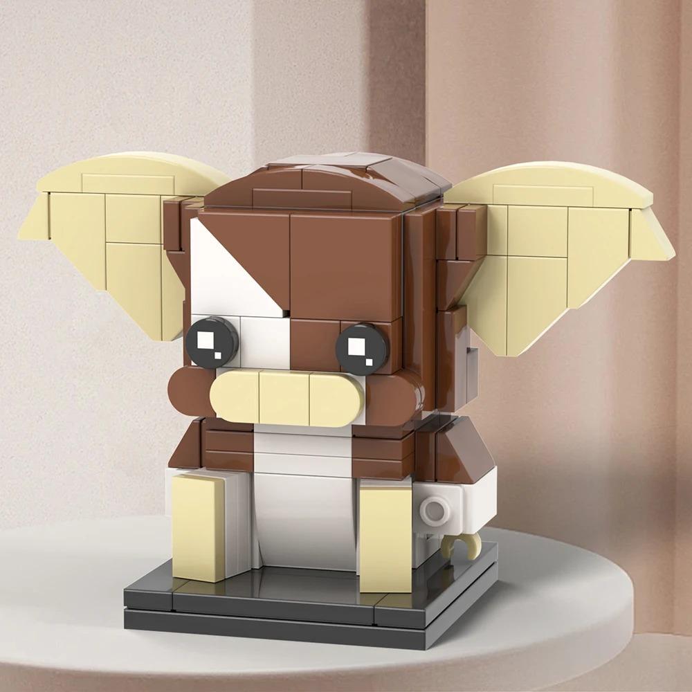 MOOXI Verschiedene Horrorfilme Sadako Tod Billy BrickHeadzed Erwachsene Bausteine Set MOC Ziegelmodellbausatz Spielzeug Kind Junge Mädchen Geschenk