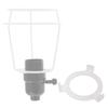 E27 To E14 Lampshade Reducing Circle Adapter Converter E27 To E26 Lamp Socket Holder Converter for Light Fixture