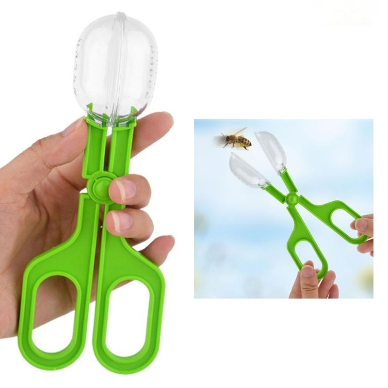 10lots Large Spiders Insect Catcher Tweezer Clamp Tongs Children Educational Toy for Various Pet Households