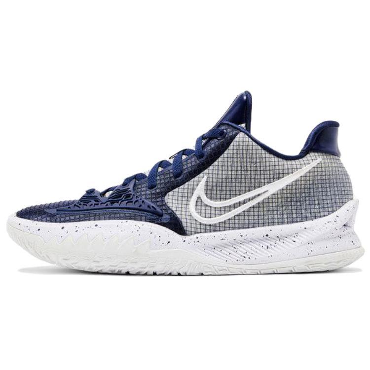 Nike Kyrie Low 4 Basketball Shoes Men s White Blue DM5041-402 47.5