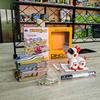Line Following Robotic Dog Toy Smart Sensor Interactive Early Education Electric Pet Robot for Kids Parent-Child Play White