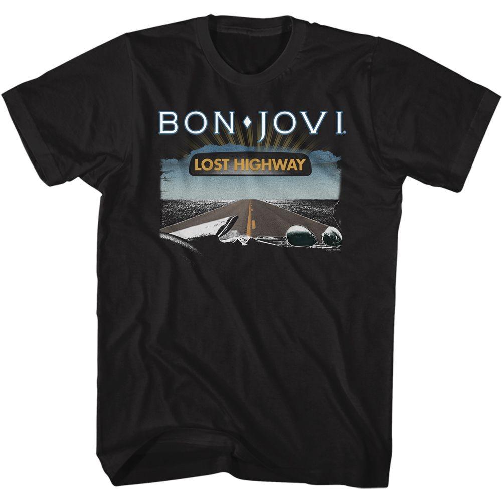 Bon Jovi - Lost Highway - С коротким рукавом - Взрослый - Футболка 3XL