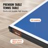 Tischtennisplatte Faltbare Tischtennis-Spieltisch Indoor mit Klemmennetz