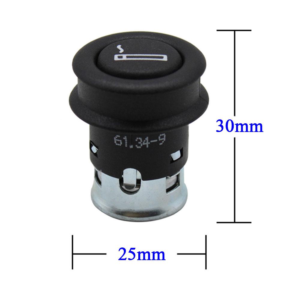 Interior Car Accessories Universal Socket Cigarette Lighter Plug Assembly Replacement For BMW All Series